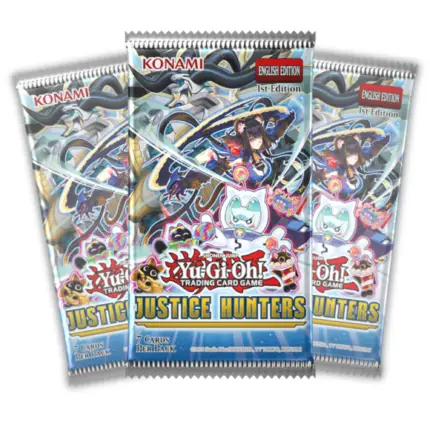 Cartas Yu-Gi-Oh! Justice Hunters 1ª edición (por sobre)