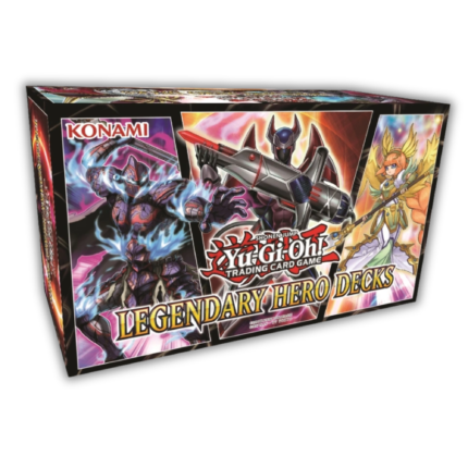 Cartas Yu-Gi-Oh! Legendary Hero (caja de mazos)