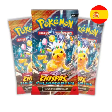 Pokemon Chispas Fulgurantes esp (por sobre)