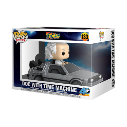 Funko Pop! Deluxe Back to The Future - Doc with Time Machine