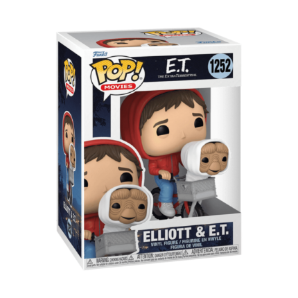 Funko Pop Movies: E.T. El Extraterrestre- Elliot con E.T. en cesta
