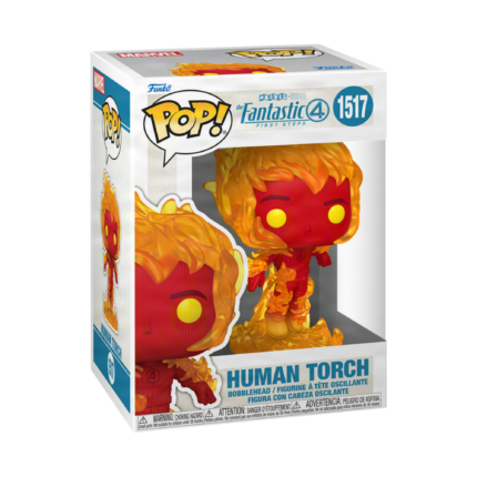 Funko Pop! Marvel: Los 4 Fantásticos- Primeros Pasos - Antorcha Humana (2025)